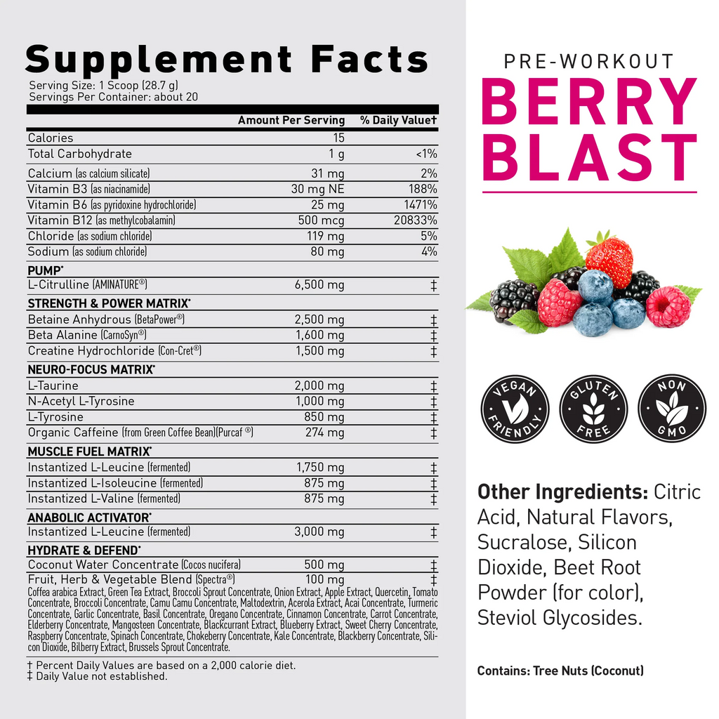 PRE-WORKOUT (PRE-FECEST)